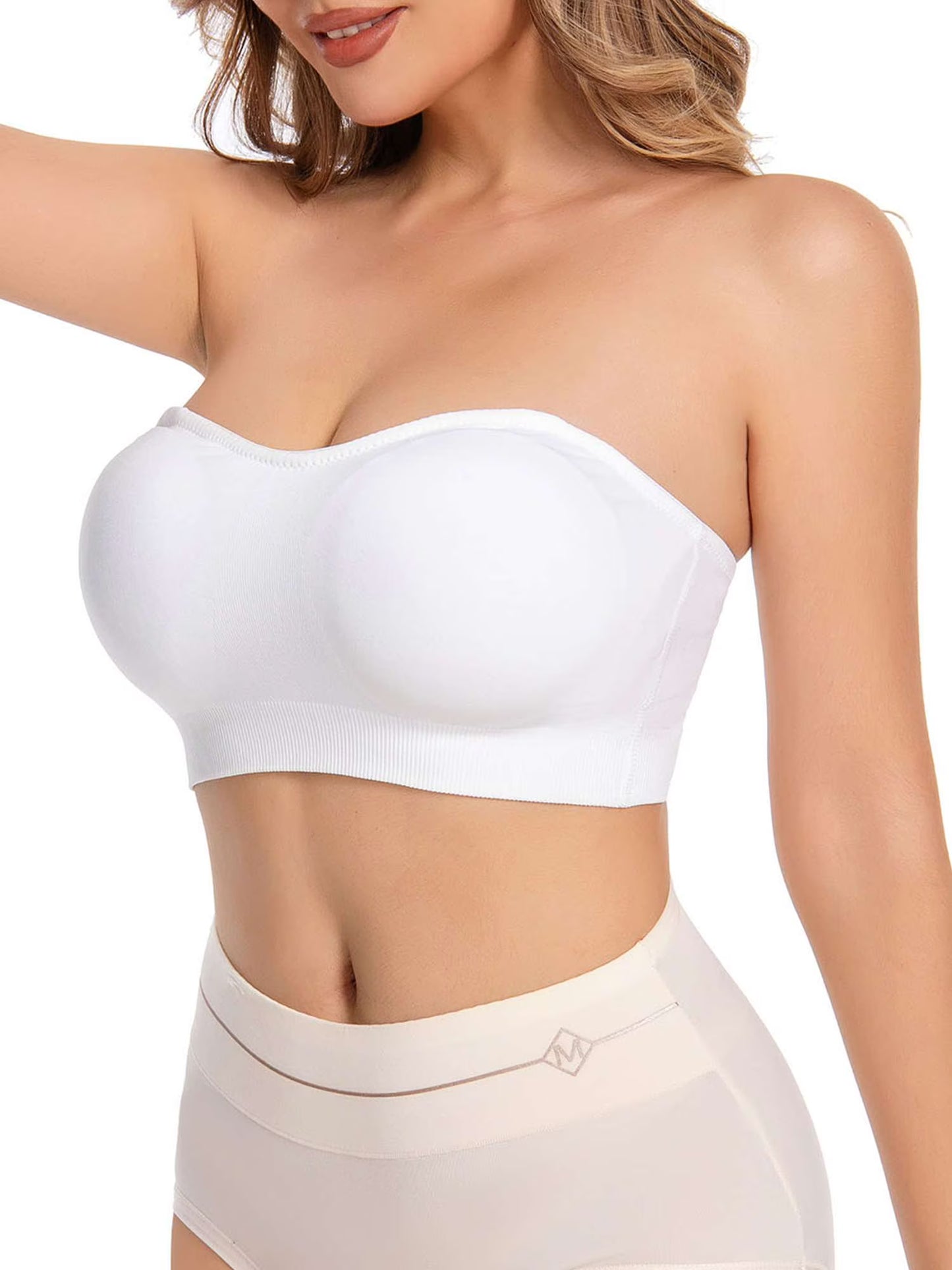 Wireless Strapless Bra Tube Top